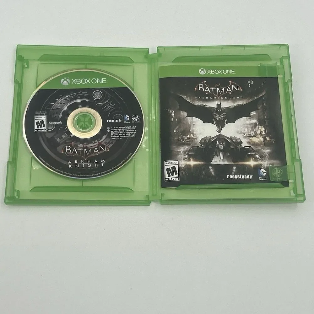 Batman: Arkham Knight (Microsoft Xbox One, 2015) Tested Complete Fast Shipping